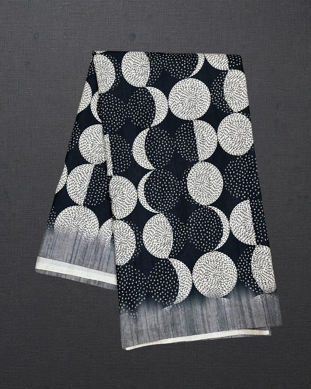Elegant Tussar Silk Saree with Intricate Thread Embroidery
